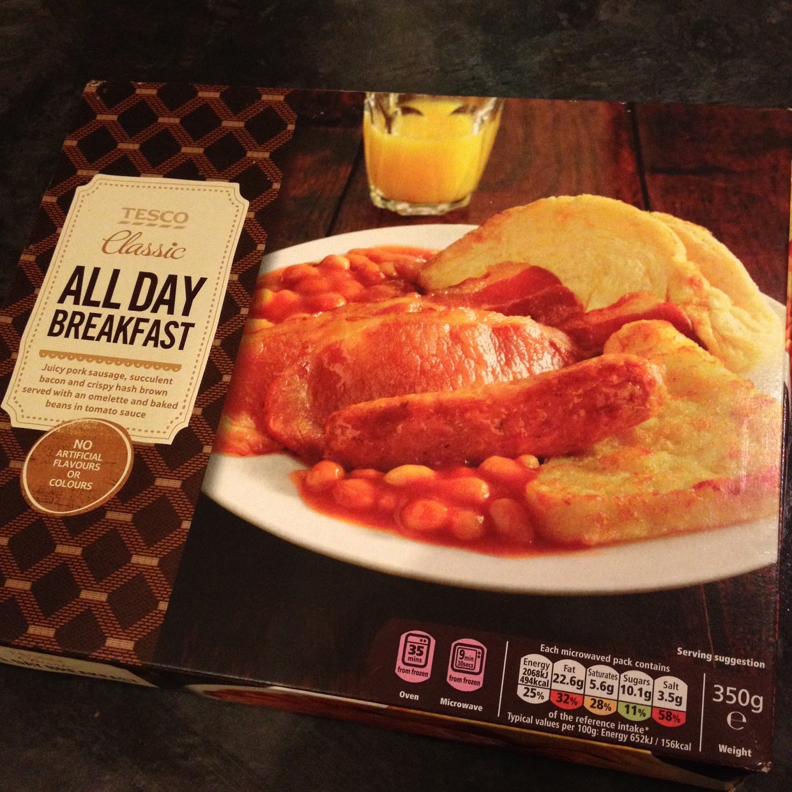 The Fry up Inspector Tesco All day breakfast