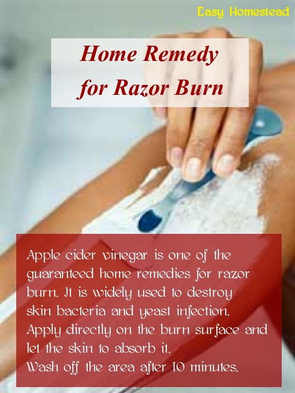 Astute Homestead Home Remedy for Razor Burn
