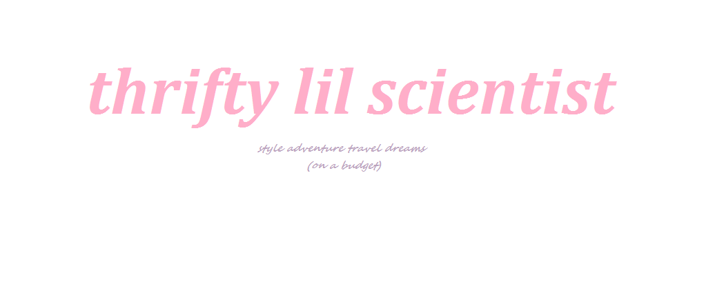 thrifty lil scientist