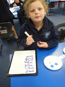 Mia writes her number sentences