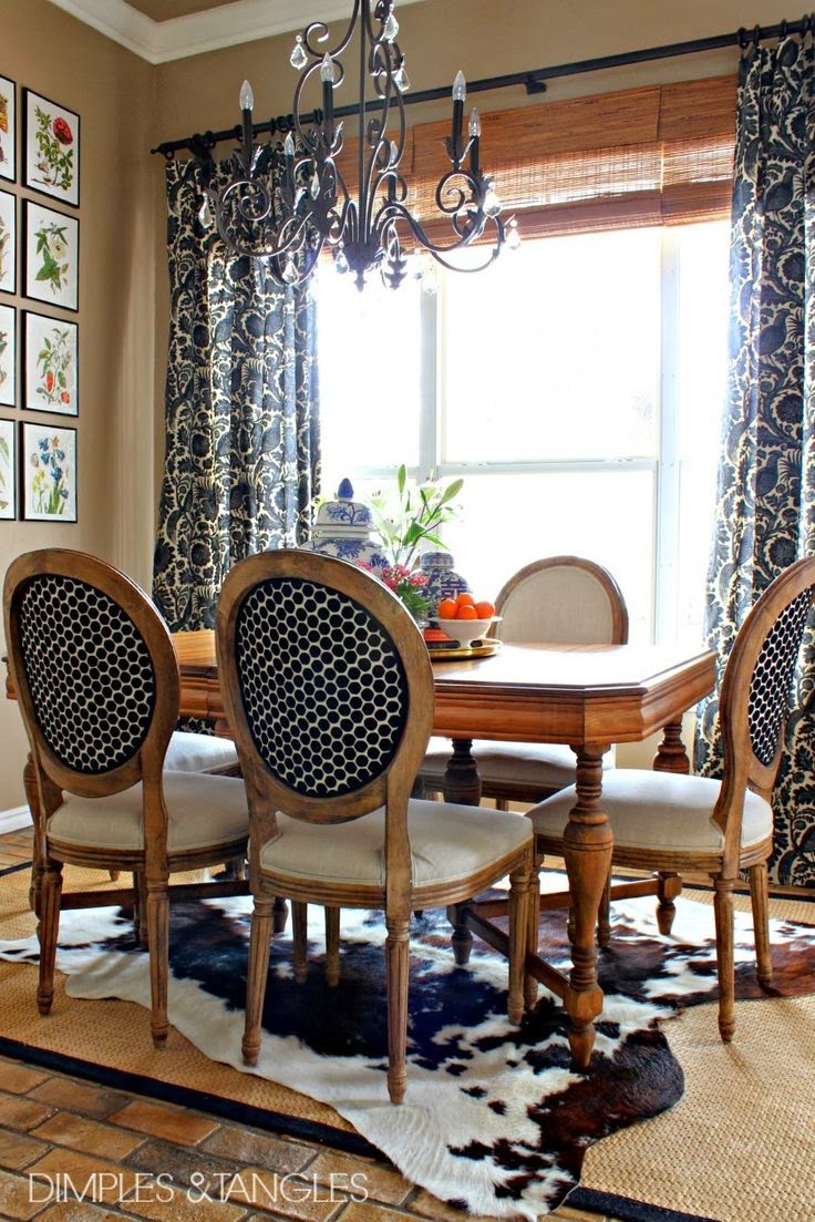 Little Brags My First Cowhide Rug