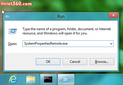 Run trong Windows 8