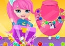 My Little Pony Friendship Necklace My Little Pony Friendship Necklace is a free online game for girls on GamesGirlGames.com. In this fun My Little Pony Friendship Necklace game you can create some awesome and unique accessories using your favorite ponies. You can design your own necklace, a bracelet and earrings and a cute headband. You can use different ponies or you can choose your favorite one and use it to create a matching set of accessories. When you created all the accessories you can share the image with your friends.