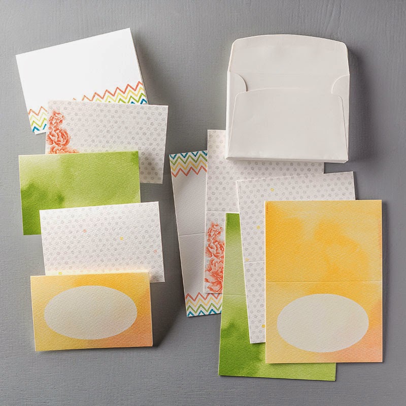 Debbie's Creative Spot Watercolor Wonder Designer Note Cards