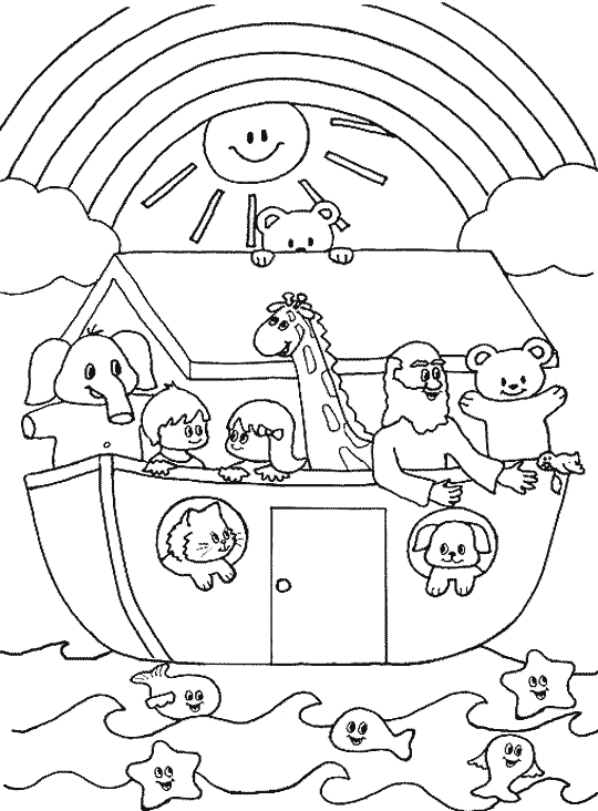 Coloring Pages For Noah's Ark Top Coloring Pages
