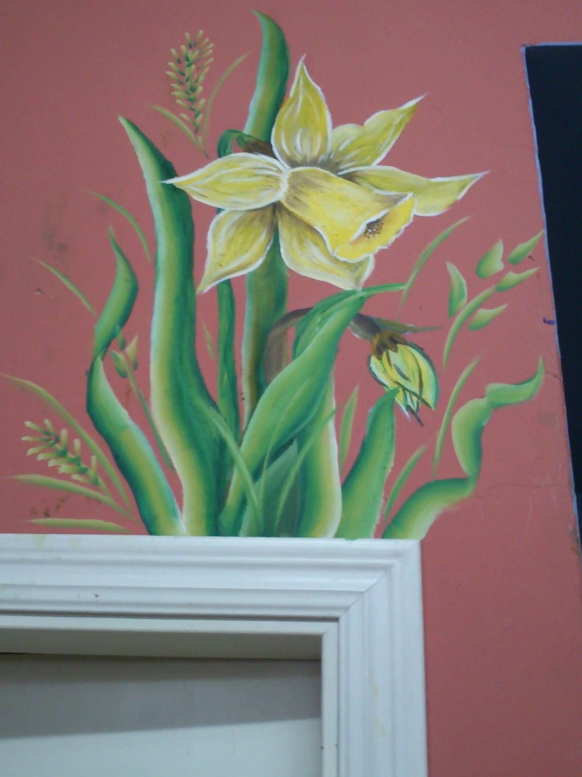 El blog de Crocosmia: Decoración de paredes con flores