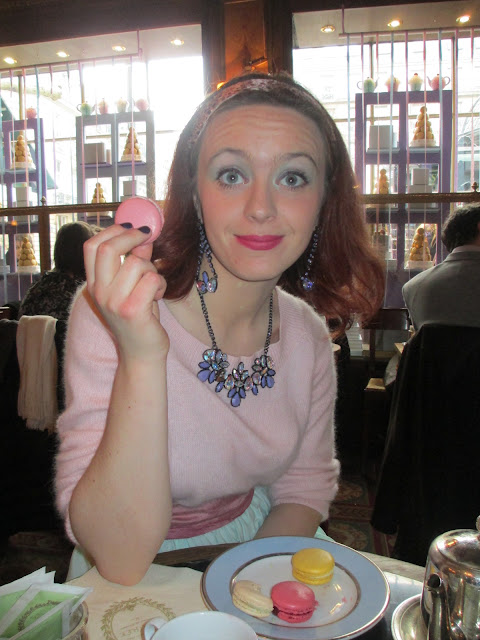 Macaroon pastels Laduree Dressing up in Paris