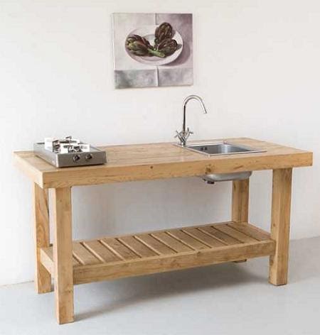 Rustic And Minimalist Kitchen Furniture By Katrin Arens ~ Kitchen