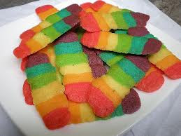 Resep Kue Kering Lidah Kucing Rainbow