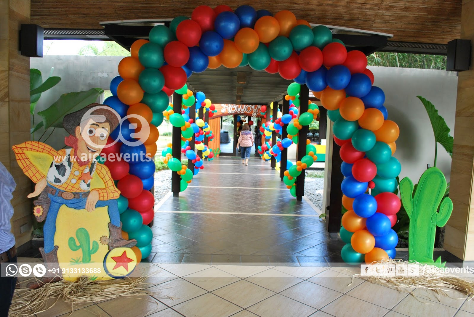 Aicaevents Toy Story Theme Birthday Party Decorations