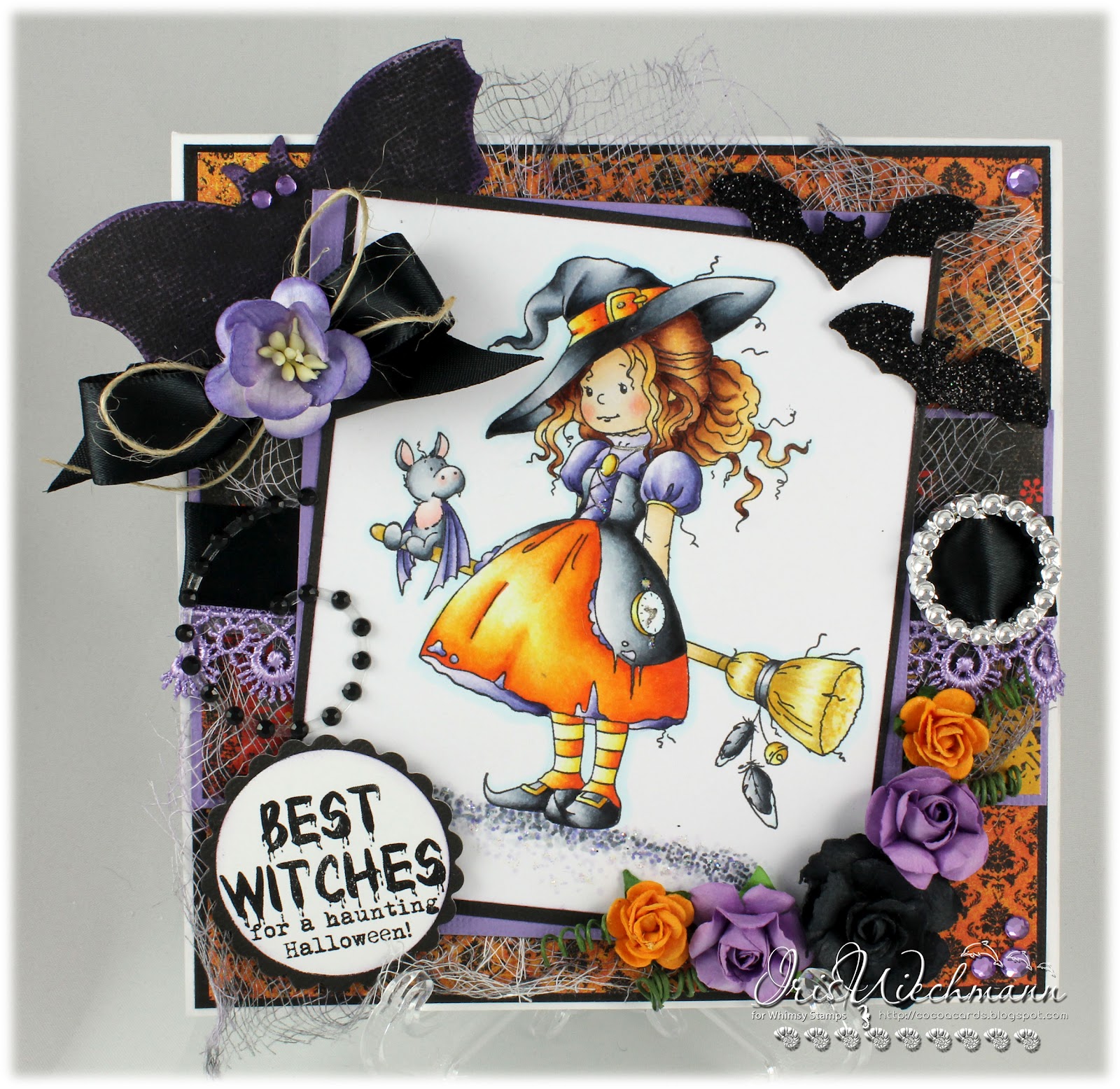 Paper Crafting In Cocoa Whimsy Stamps August Rubber And Die