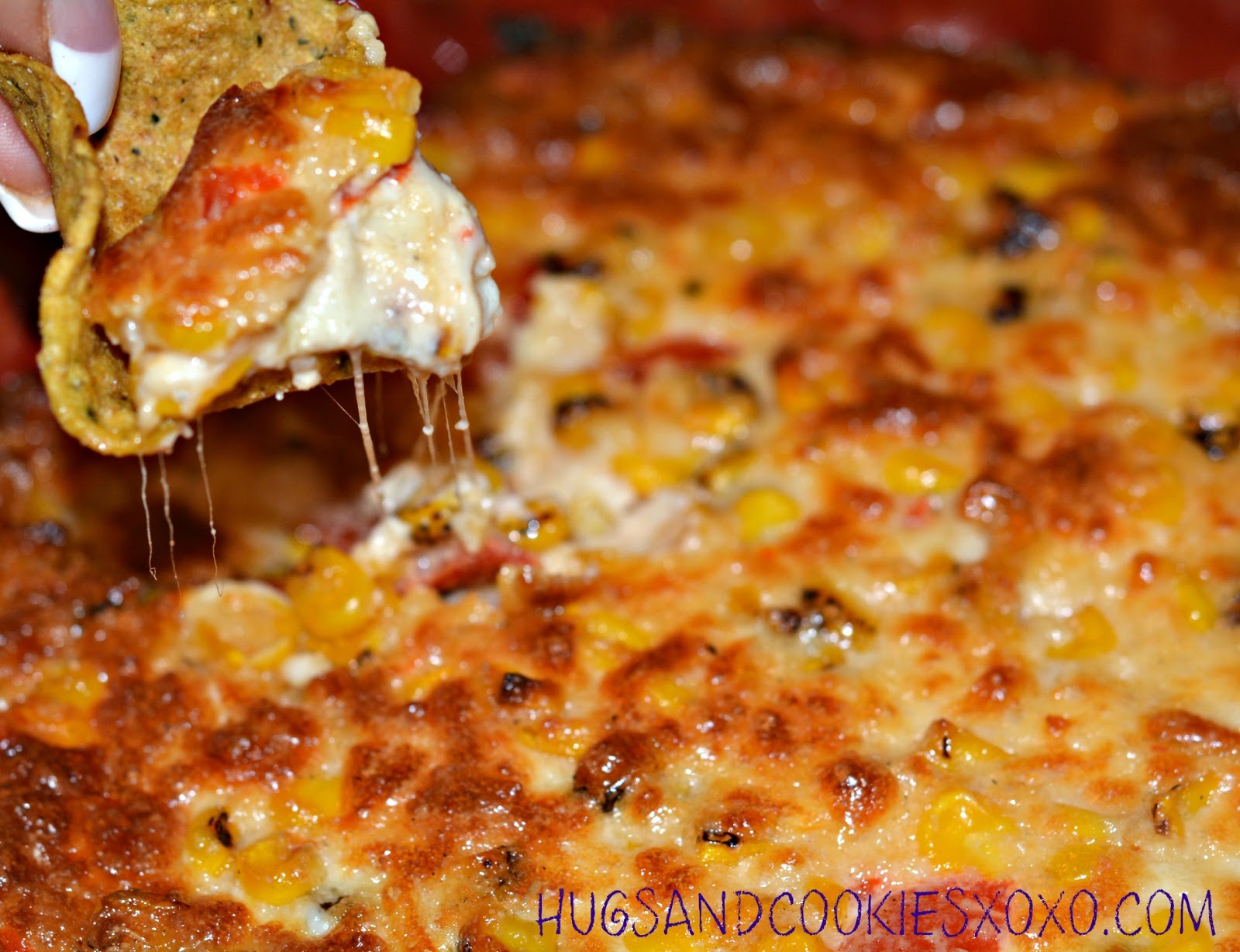FIESTA CORN DIP Hugs and Cookies XOXO