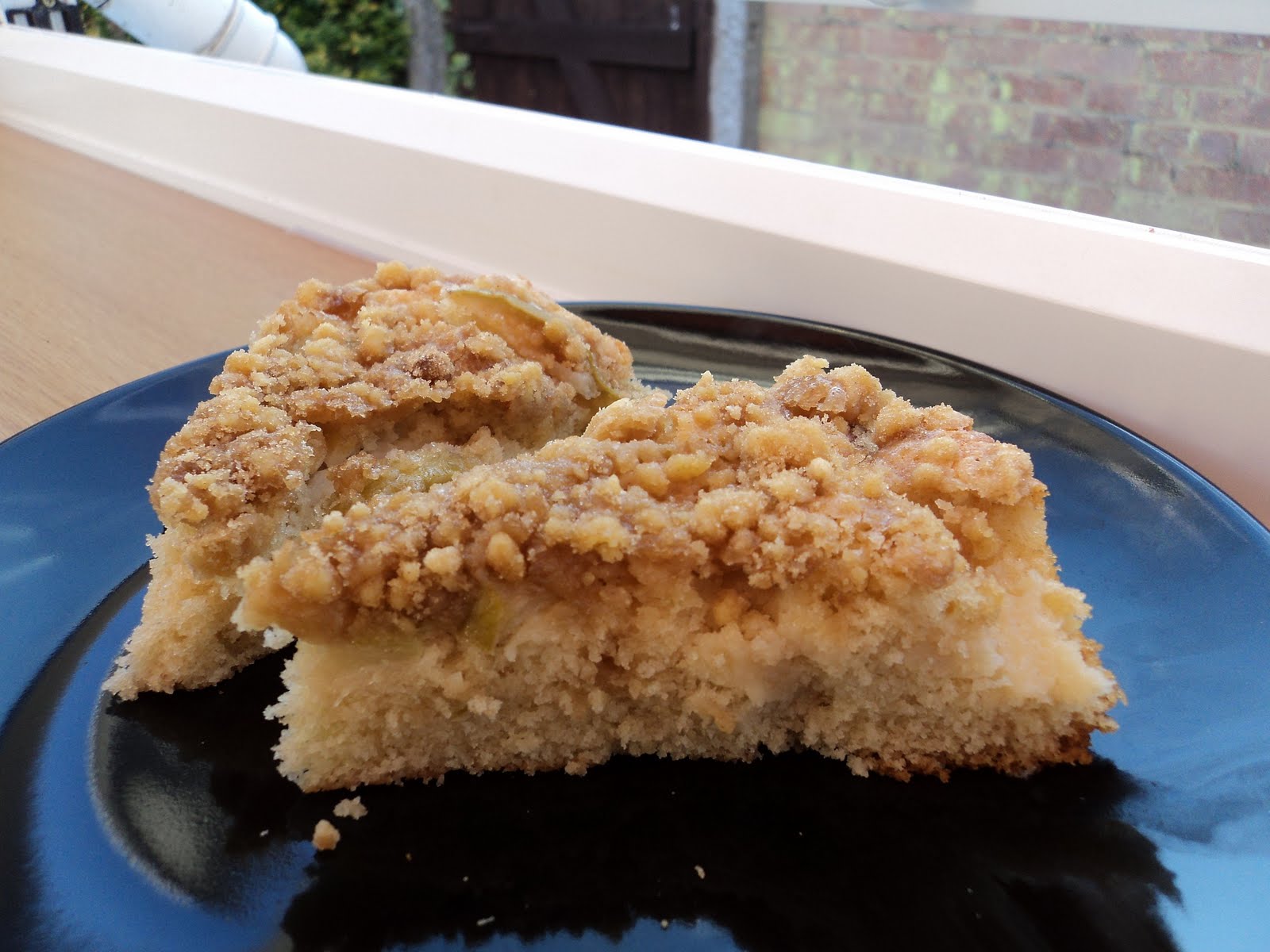 Jemmalina's Apple streusel cake