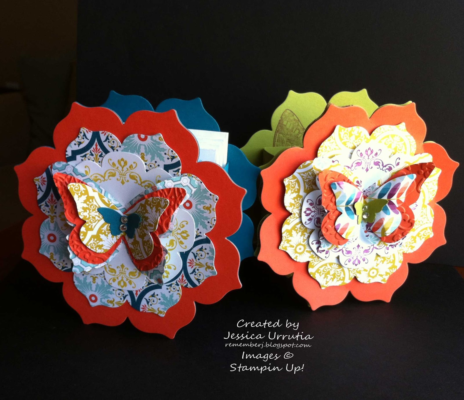 Stamp a Blessing Spring is here! Butterfly Box Tutorial with Floral Frames