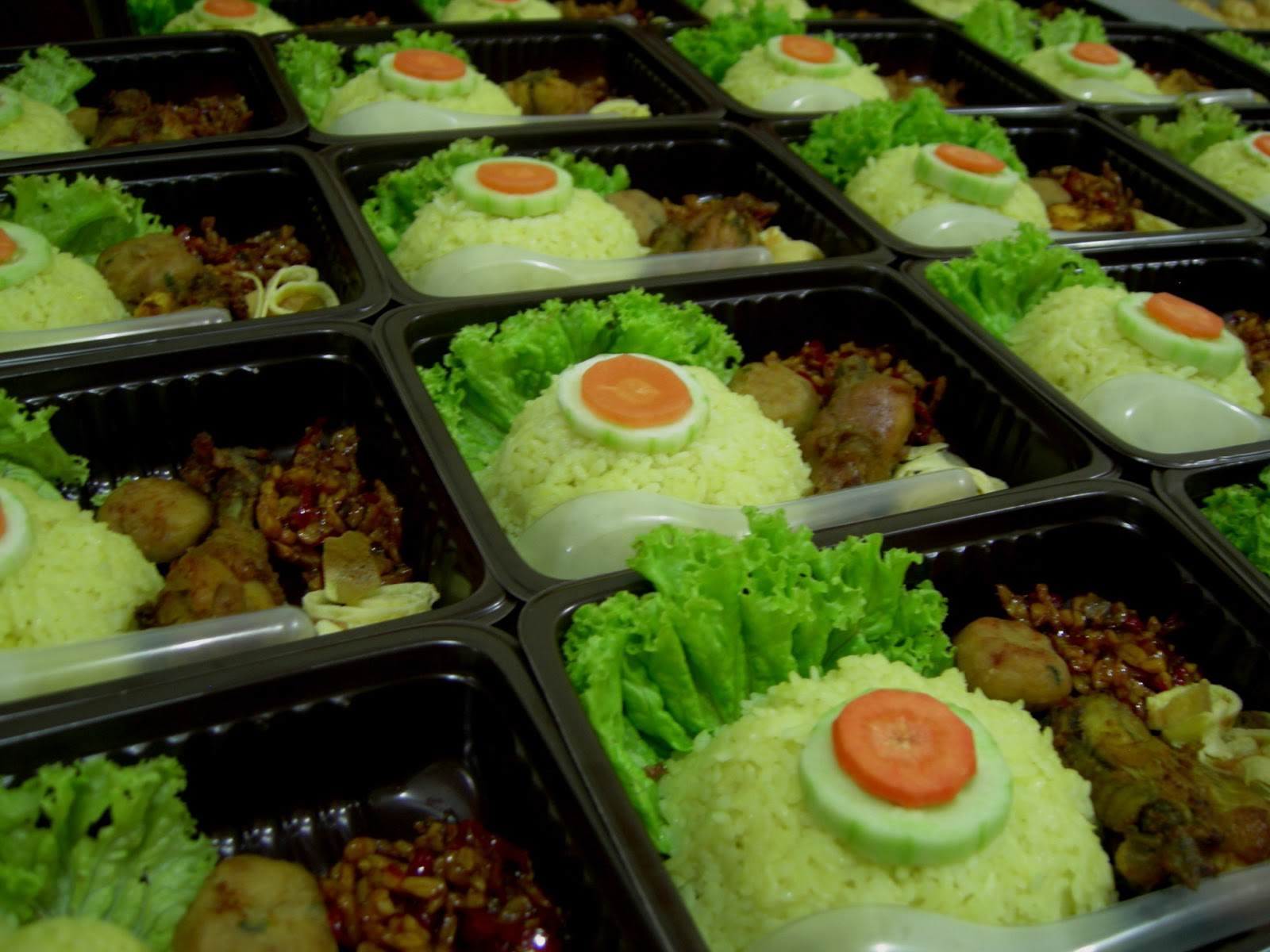 Nasi Kuning ala Bento