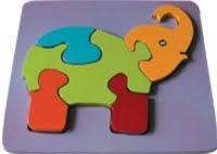 puzle timbul gajah