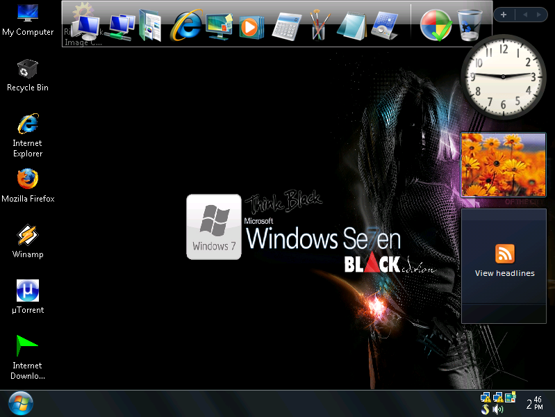 Window Xp Black Edition 2009 Nba