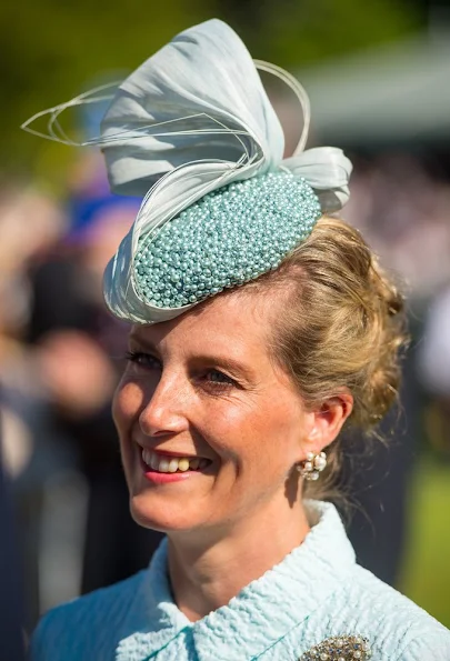 Sophie, Countess of Wessex hosted a garden party at Buckingham Palace on June 4, 2015 in London, England. The party, hosted by the Countess, was held to mark the 100th anniversary of Blind Veterans UK. 