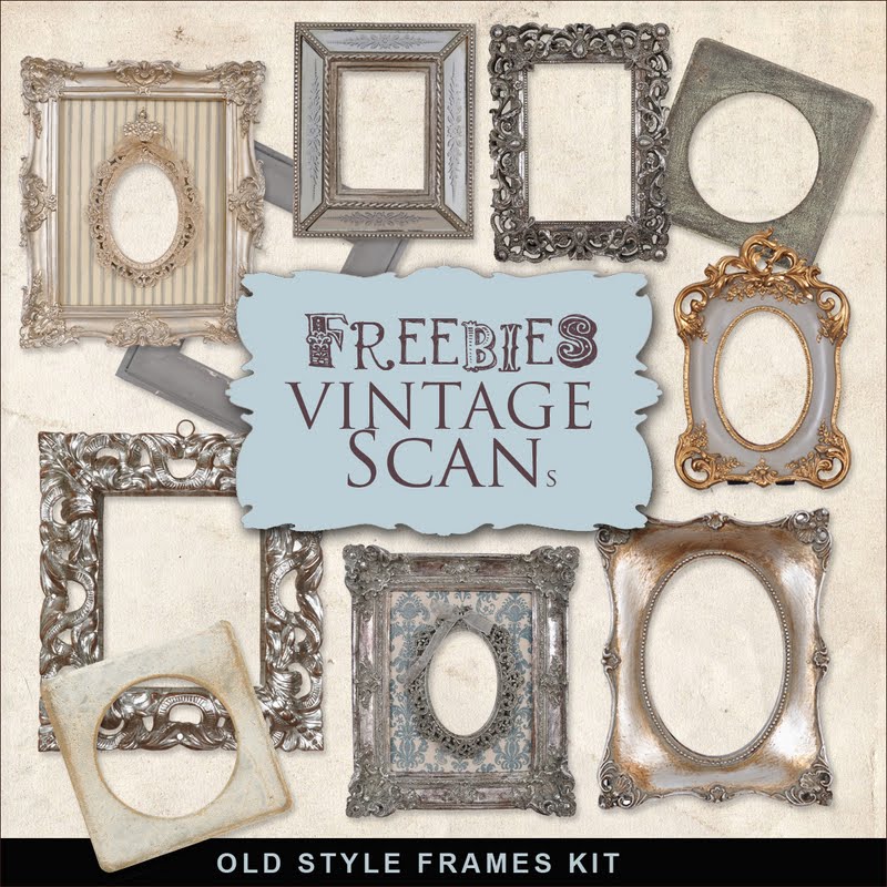 Freebies Vintage Style Frames:Far Far Hill - Free database of digital