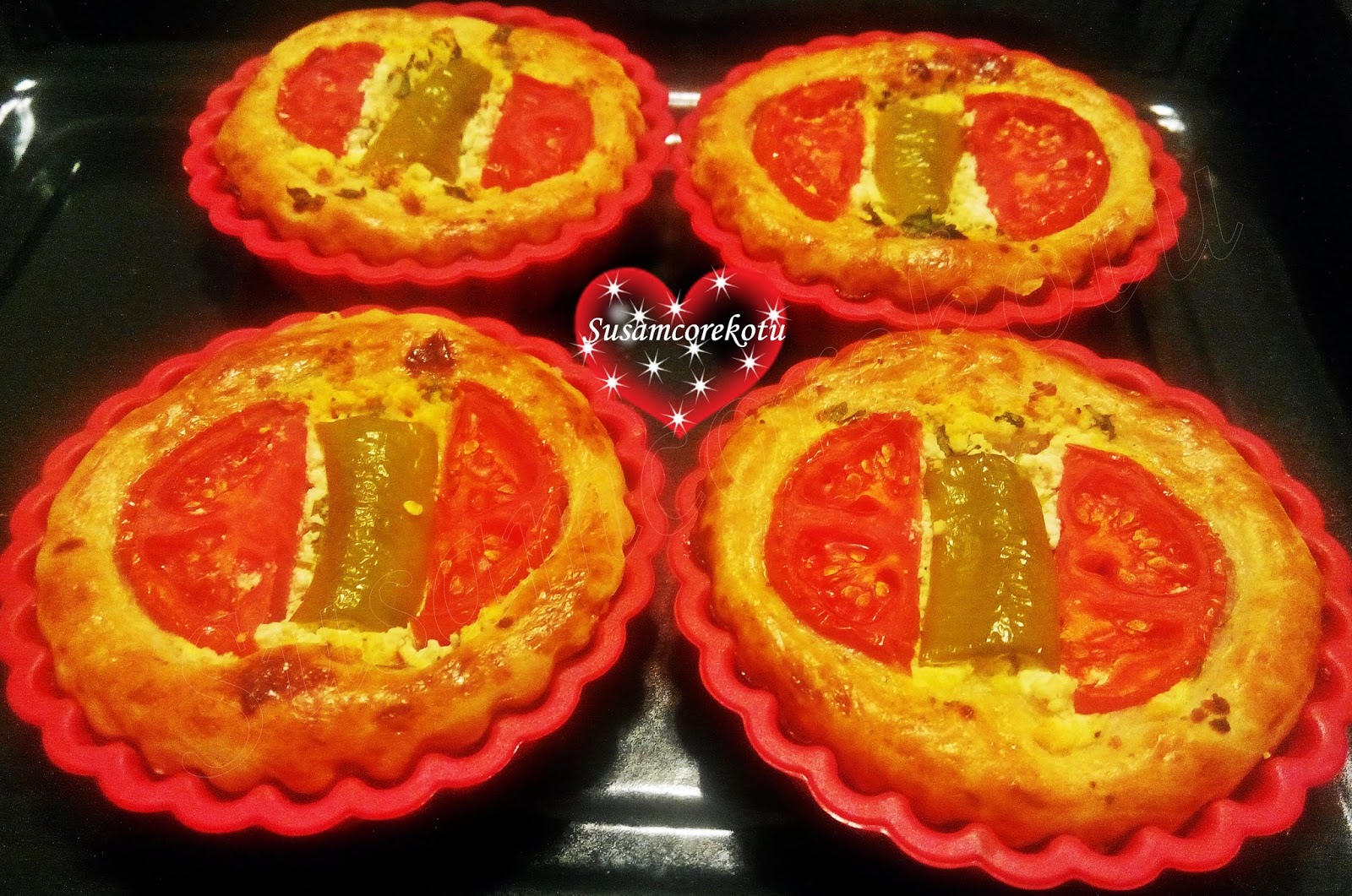 Mini Pizza Poğaça Susam Çörek Otu Denenmiş Tarifler