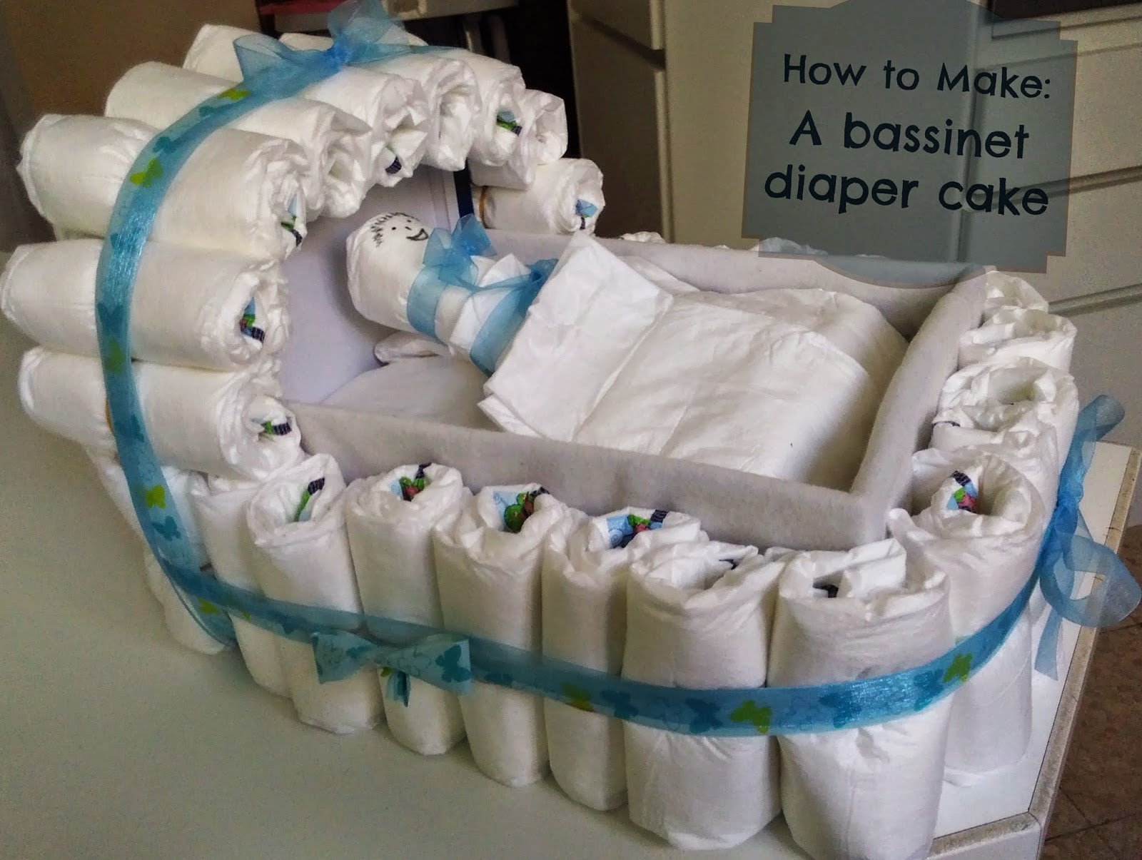 loida's life How to make A Diaper Cake