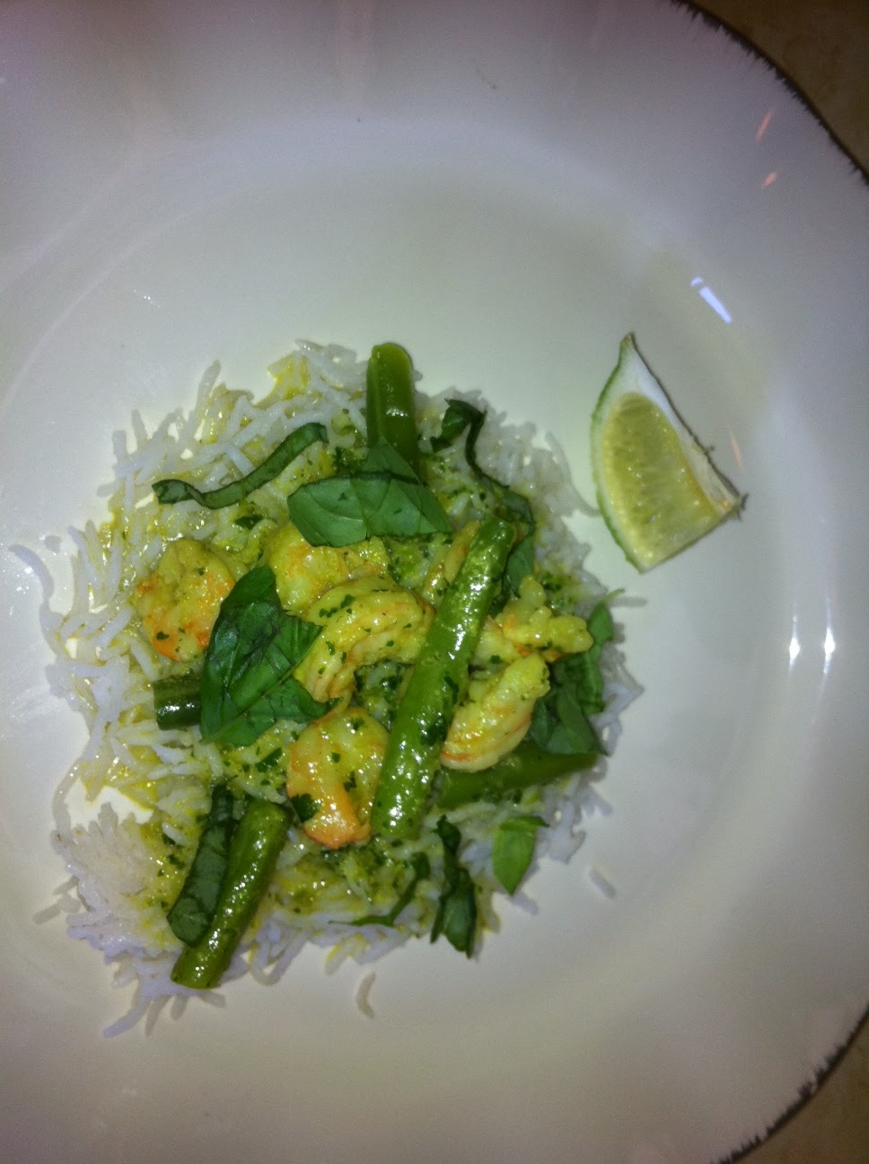 Bon Appetit Shrimp and Coconut Curry with Green Beans Foodie in WV