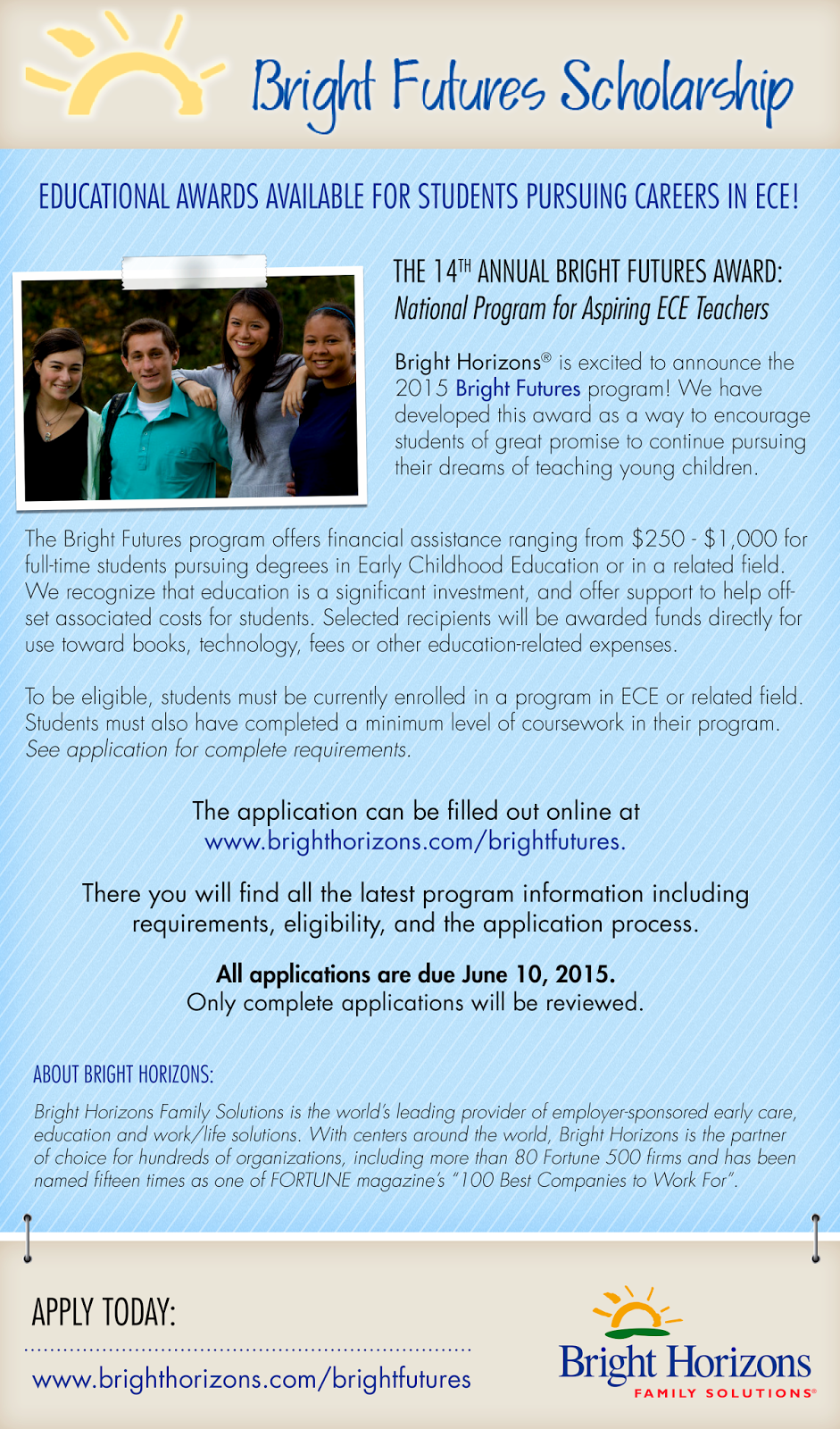 Early Childhood Education Scholarships1