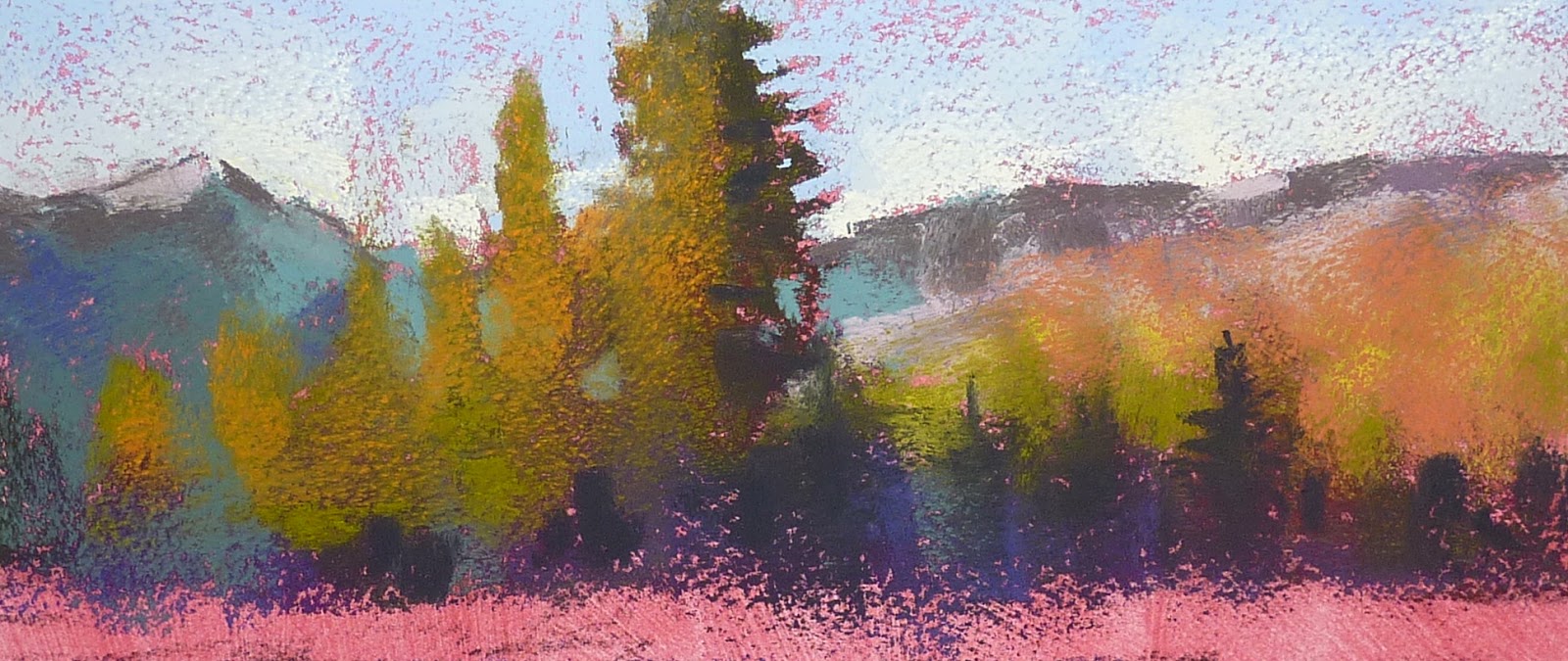 Painting My World How to Paint Expressive Trees and Shrubs..NEW Pastel Demo/Tutorial