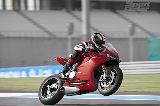 wheeling panigale ducati racing red bike wallpaper hd 