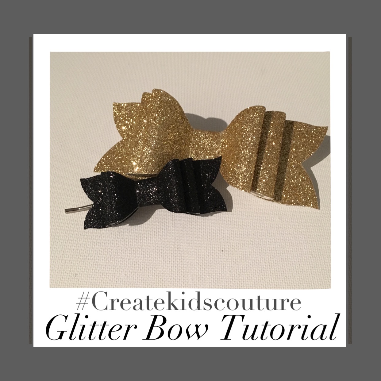 Create Kids Couture Glitter Bows