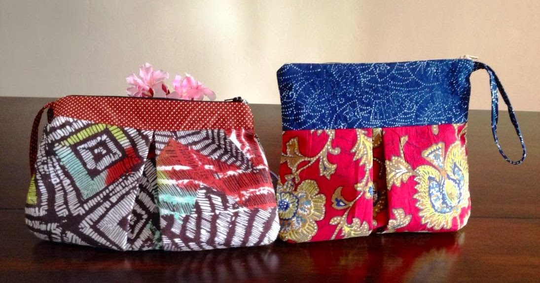 Feeling Kinda Thrifty Scrap Fabric Clutch