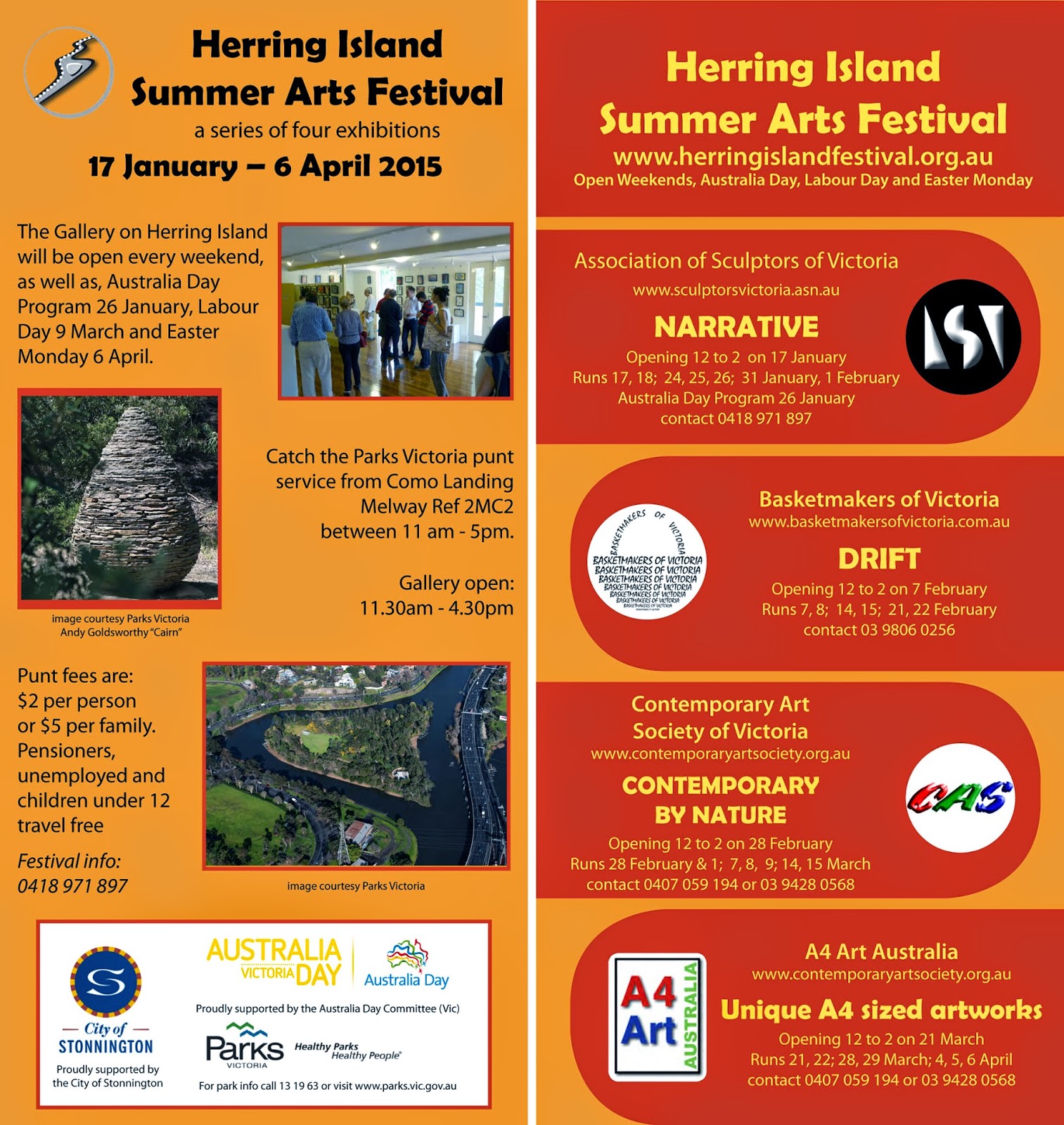 Herring Island Summer Arts Festival Launching Herring Island Summer