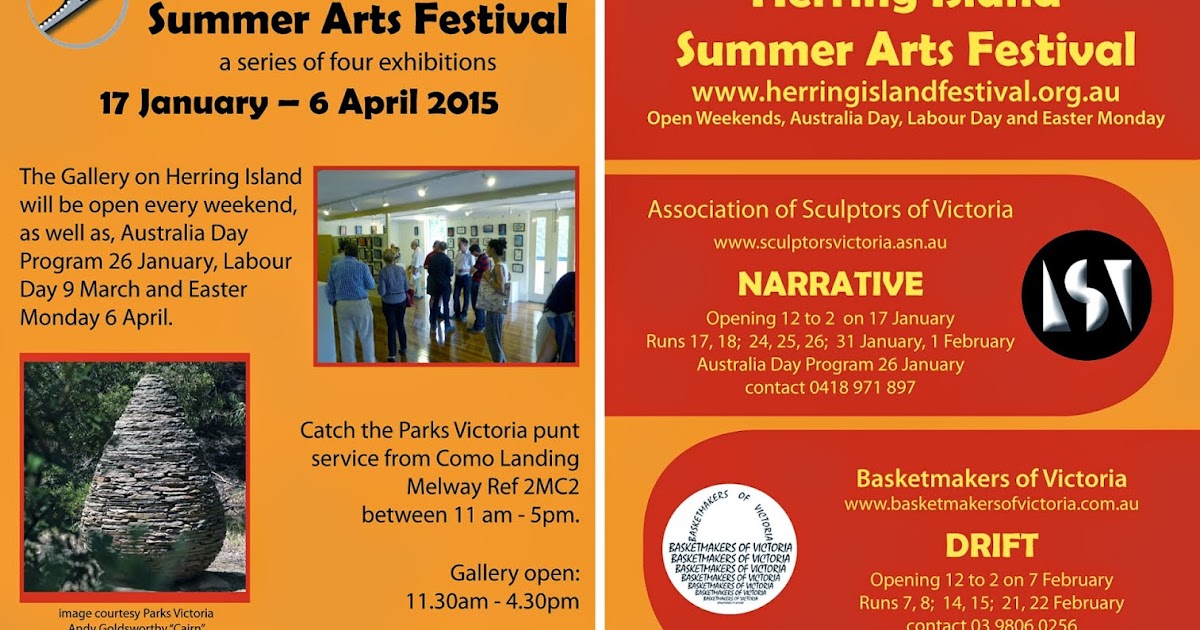 Herring Island Summer Arts Festival Launching Herring Island Summer Arts Festival 2015