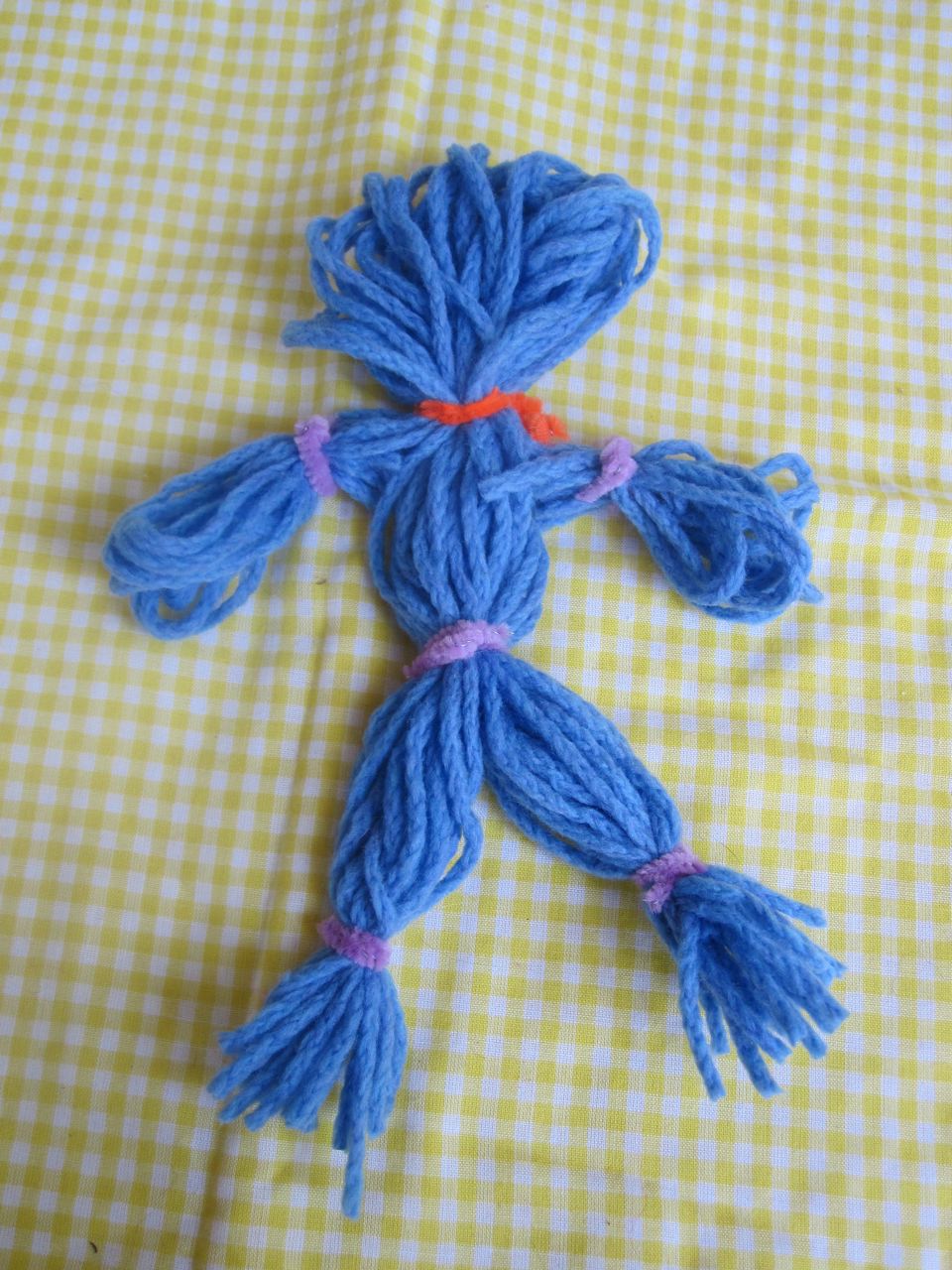 Sewing School Yarn Dolls An Easy Tutorial