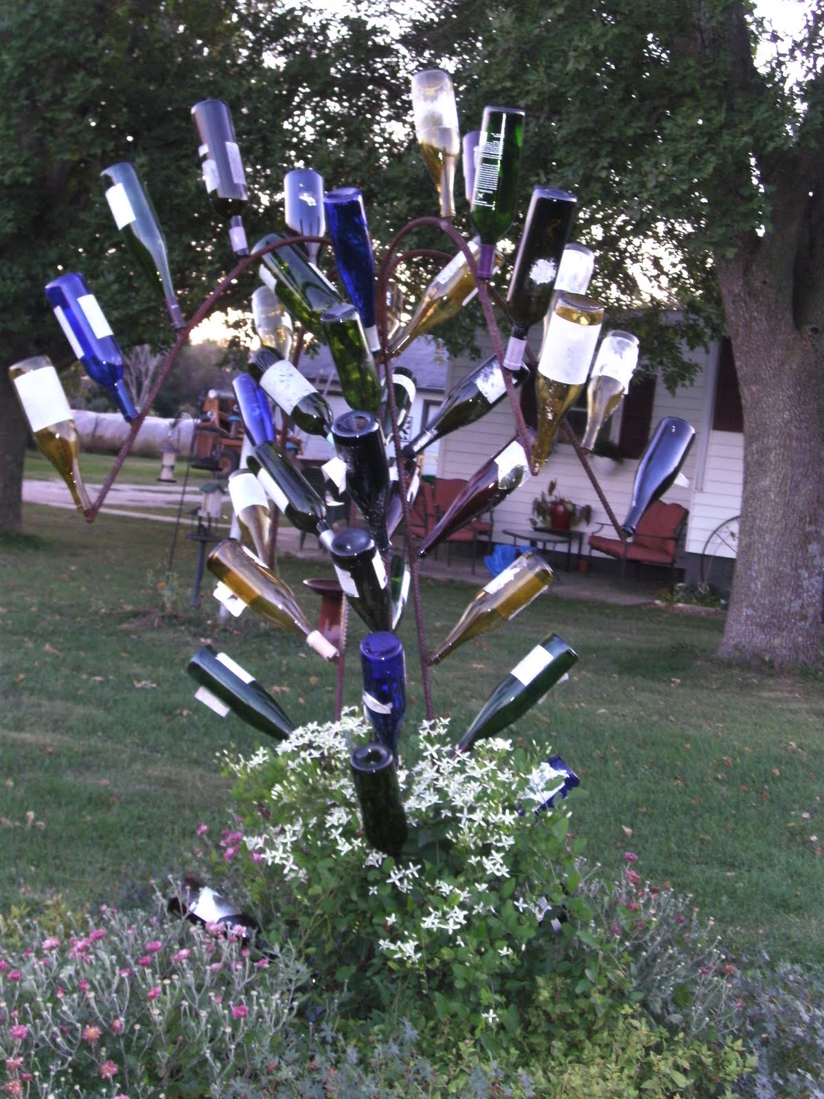 Making Home Wine Bottle Trees