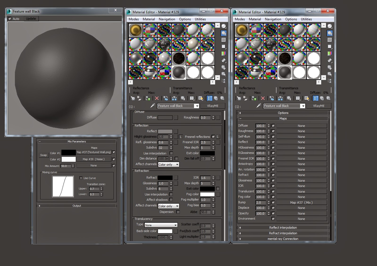 Vray Wall Paint Texture 3ds Max