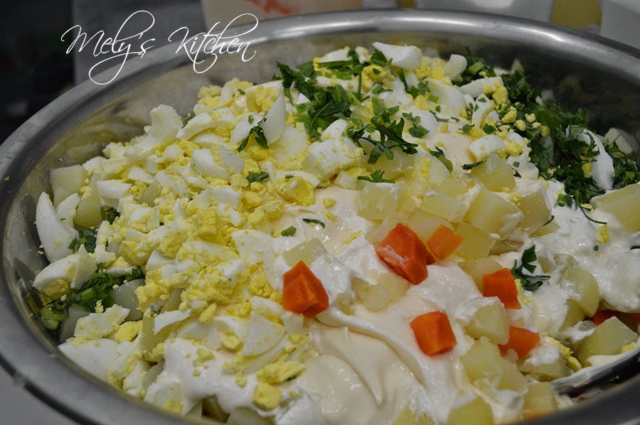 Mely's kitchen Potato and Carrot Salad