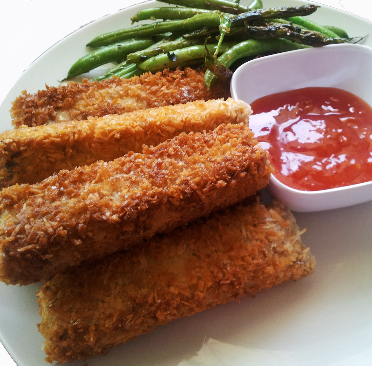 A Profound Hatred of Meat Coconut Tempeh Skewers with Sweet Chili