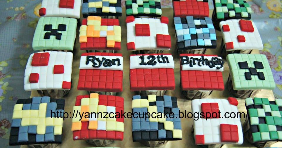 Cake & Cupcake By Yannz Minecraft for Ryan Cake & Cupcake By Yannz Minecraft for Ryan