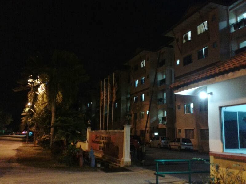 Suasana Malam di Musafir Homestay