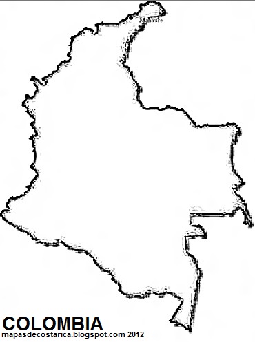 Mapas De Colombia America