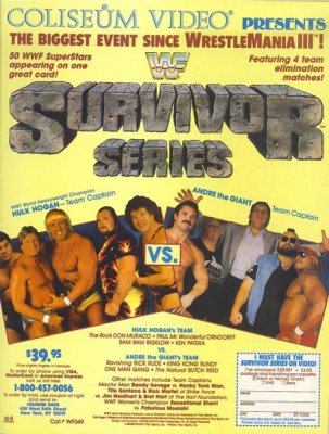 WWF: Survivor Series 1987 movie