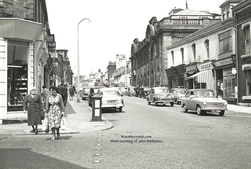 BLACKBURN PAST Darwen Street looking towards Church Street 1963
