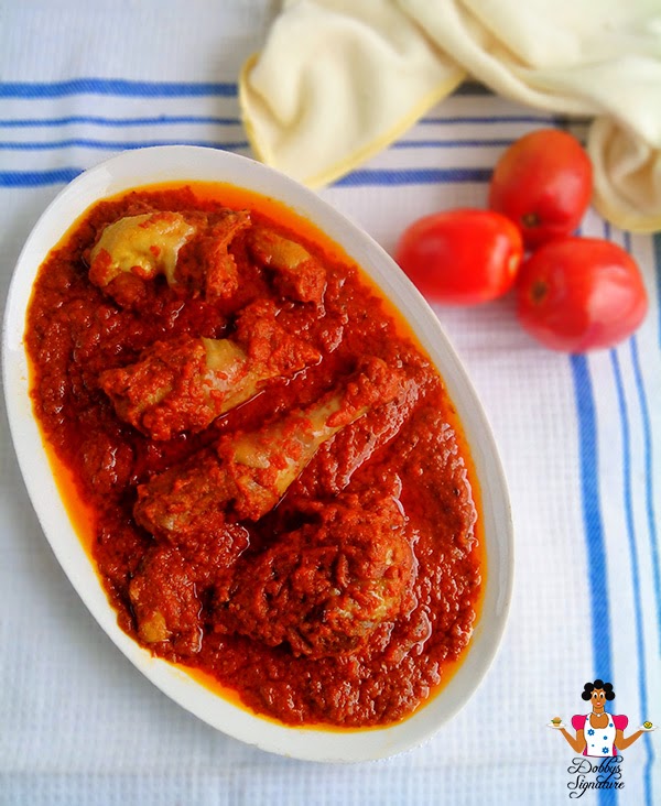 Nigerian Chicken Stew (Tomato stew) Dobby's Signature