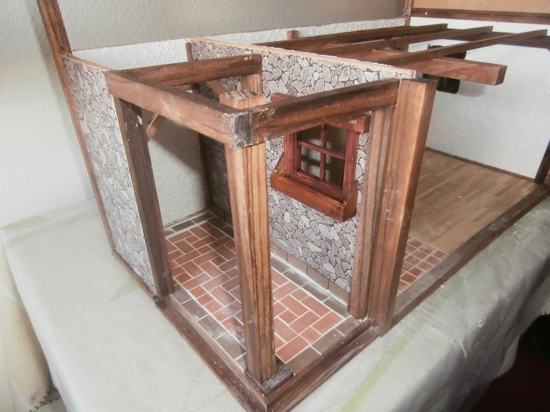 casa de muñecas rustica altaya