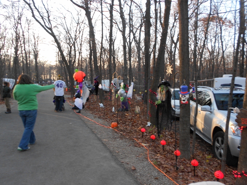 RVing The USA is our BIG Backyard Halloween at High Cliff State Park