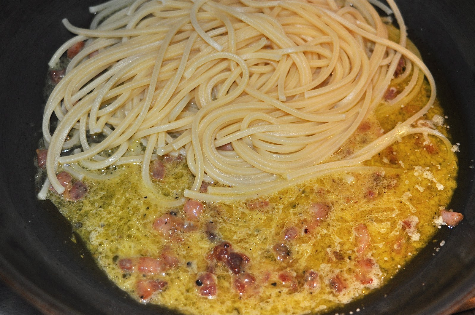 Mister Meatball The best Spaghetti Carbonara
