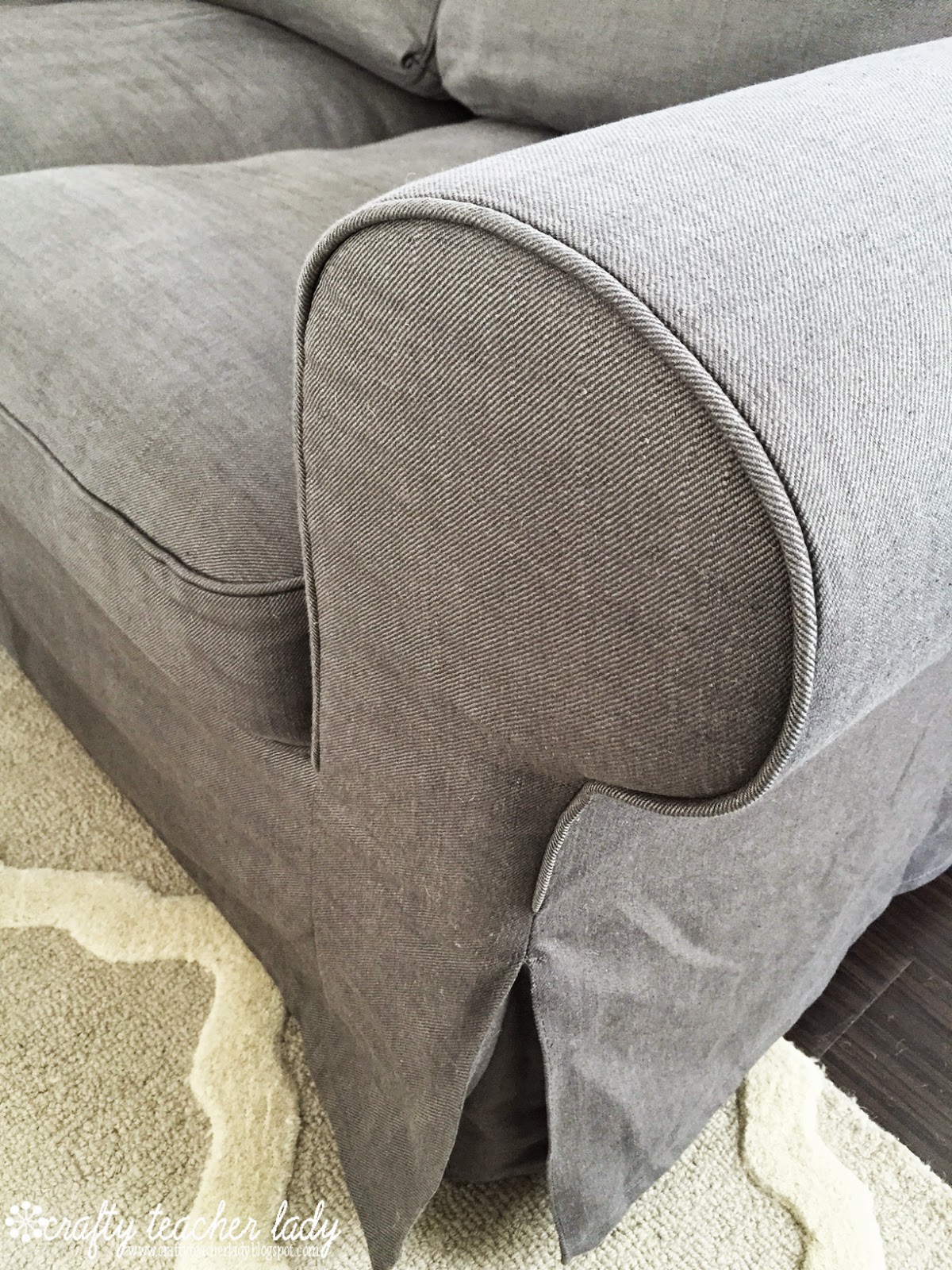 Crafty teacher lady: review of the ikea ektorp sofa series