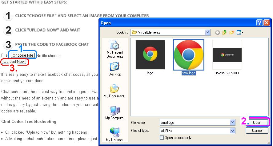How to create facebook Chat codes ~ eclipse4u