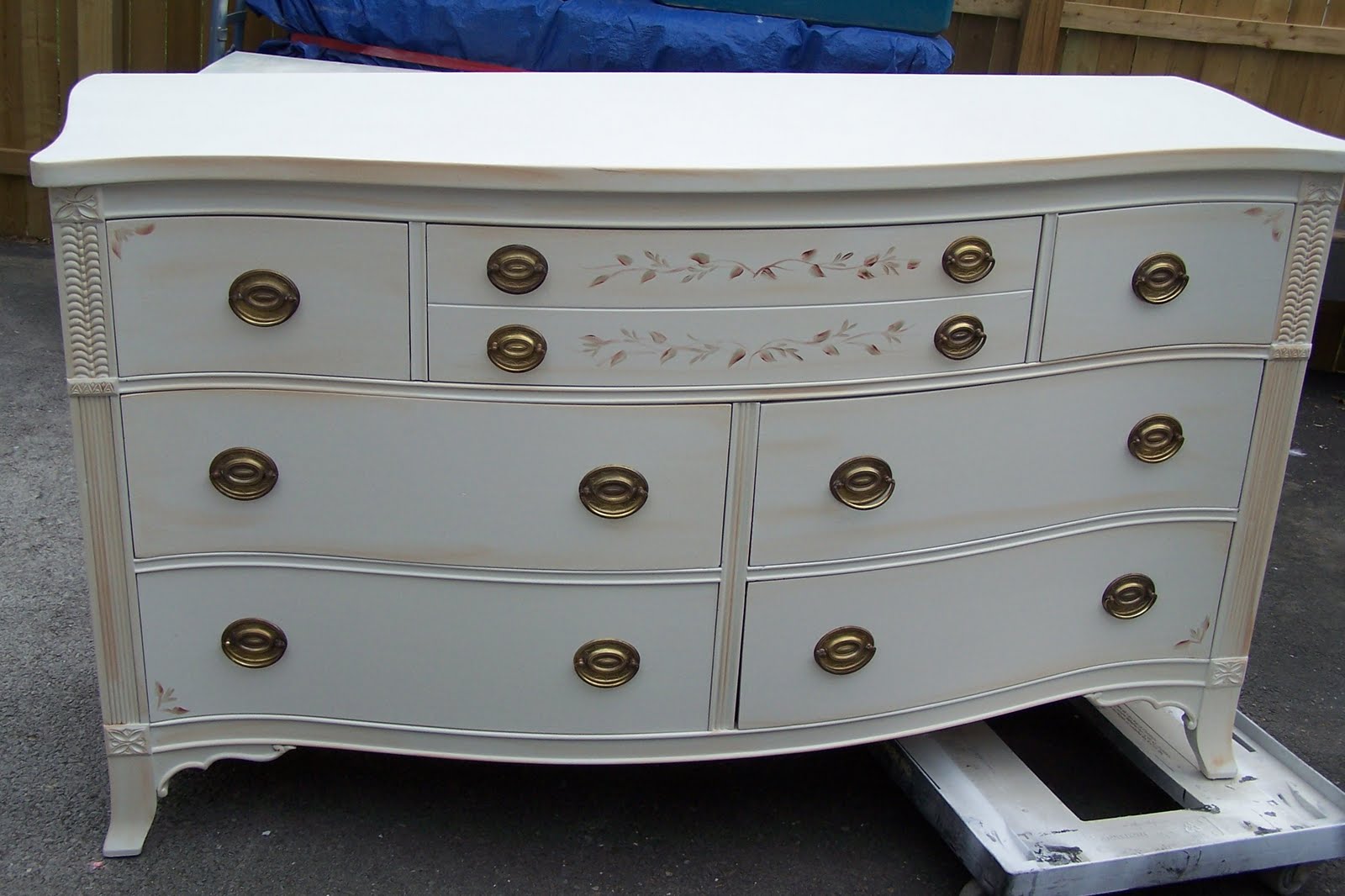 Handpainted Furniture Blog, Shabby Chic Vintage Painted Furniture Dressers